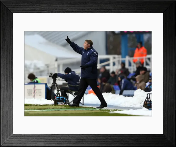 Framed Print : Brighton & Hove Albion vs. Birmingham City: Away Game - January 19, 2013 (Season 2012-13) Framed Print : Brighton & Hove Albion vs. Birmingham City: Away Game - January 19, 2013 (Season 2012-13)