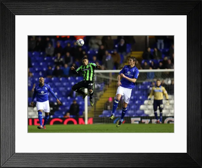Framed Print : Brighton & Hove Albion vs. Birmingham City: 2012-13 Away Game Framed Print : Brighton & Hove Albion vs. Birmingham City: 2012-13 Away Game