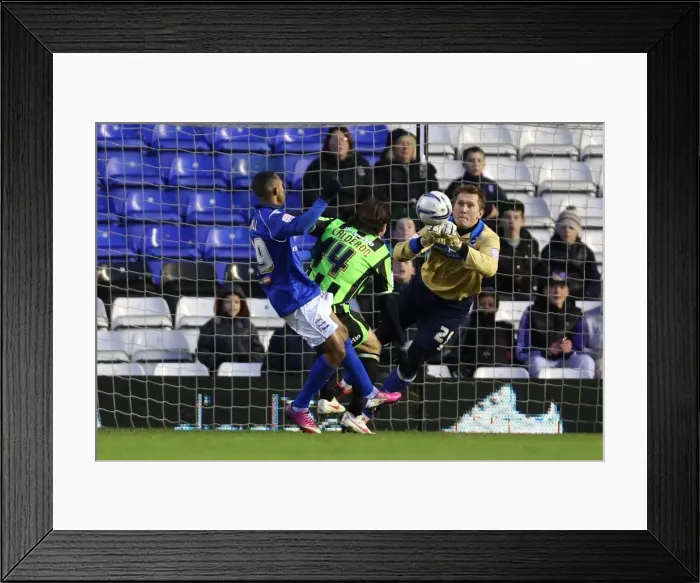 Framed Print : Brighton & Hove Albion vs. Birmingham City: Away Game - January 19, 2013 (Season 2012-13) Framed Print : Brighton & Hove Albion vs. Birmingham City: Away Game - January 19, 2013 (Season 2012-13)