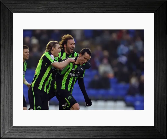 Framed Print : David Lopez's Dramatic Volley: Brighton & Hove Albion Take a 2-1 Lead Over Blackburn (12-12-2022) Framed Print : David Lopez's Dramatic Volley: Brighton & Hove Albion Take a 2-1 Lead Over Blackburn (12-12-2022)