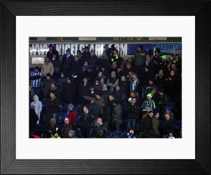Framed Print : Battle of the Championship: Brighton & Hove Albion vs. Blackburn Rovers (Away) - 2013 Framed Print : Battle of the Championship: Brighton & Hove Albion vs. Blackburn Rovers (Away) - 2013