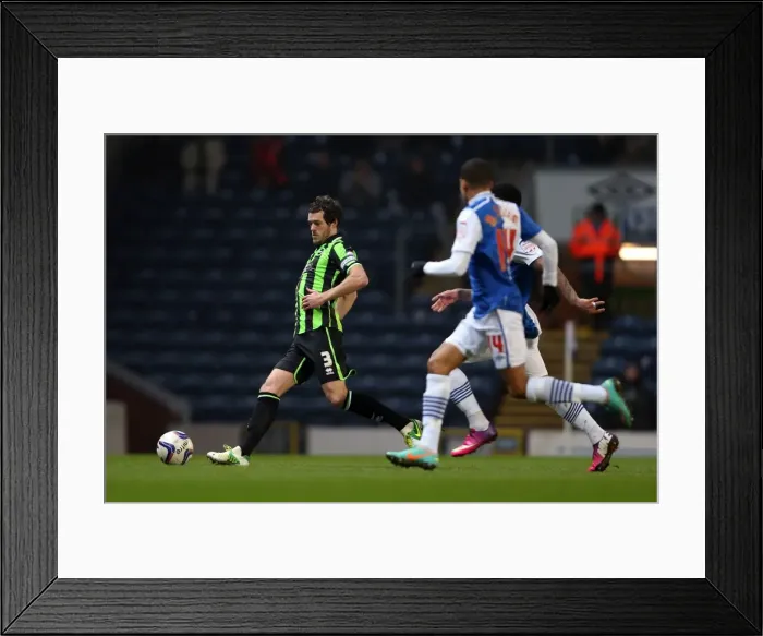 Framed Print : Brighton & Hove Albion vs. Blackburn Rovers: A Thrilling 2012-13 Away Game Framed Print : Brighton & Hove Albion vs. Blackburn Rovers: A Thrilling 2012-13 Away Game