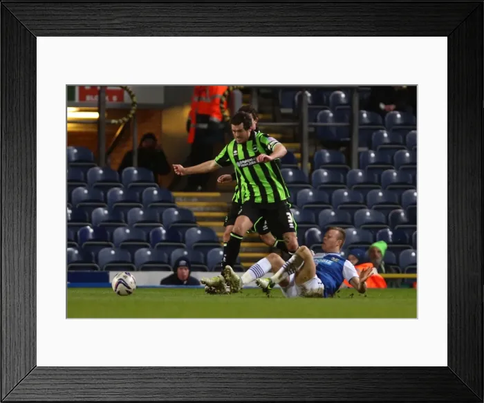 Framed Print : A Glance Back: Thrilling Encounter - Brighton & Hove Albion vs. Blackburn Rovers (2013) - 2012-13 Season: Blackburn Rovers Away Game Framed Print : A Glance Back: Thrilling Encounter - Brighton & Hove Albion vs. Blackburn Rovers (2013) - 2012-13 Season: Blackburn Rovers Away Game