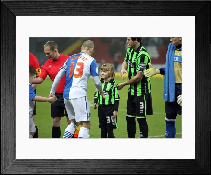 Framed Print : 2012-13 Away Game: Blackburn Rovers vs. Brighton & Hove Albion - A Thrilling Encounter Framed Print : 2012-13 Away Game: Blackburn Rovers vs. Brighton & Hove Albion - A Thrilling Encounter
