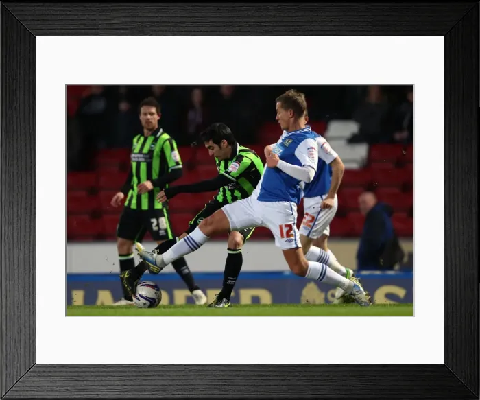 Framed Print : 2012-13 Away Season: Brighton & Hove Albion vs. Blackburn Rovers - Showdown at Ewood Park Framed Print : 2012-13 Away Season: Brighton & Hove Albion vs. Blackburn Rovers - Showdown at Ewood Park