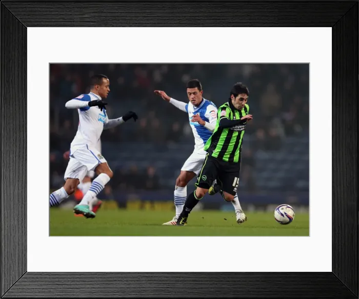 Framed Print : A Thrilling 2012-13 Season Encounter: Brighton & Hove Albion vs. Blackburn Rovers (Away) Framed Print : A Thrilling 2012-13 Season Encounter: Brighton & Hove Albion vs. Blackburn Rovers (Away)