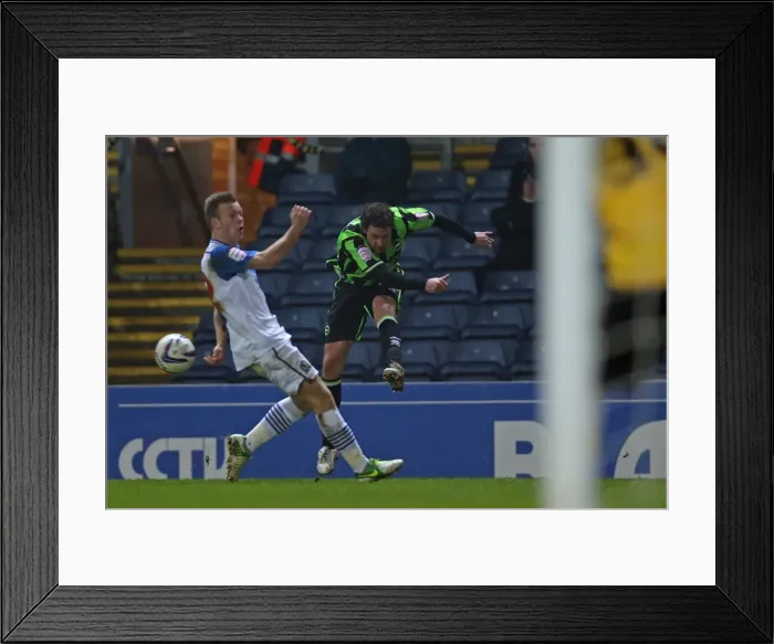 Framed Print : Showdown at Blackburn: Brighton & Hove Albion vs. Blackburn Rovers (2013-01-22) Framed Print : Showdown at Blackburn: Brighton & Hove Albion vs. Blackburn Rovers (2013-01-22)