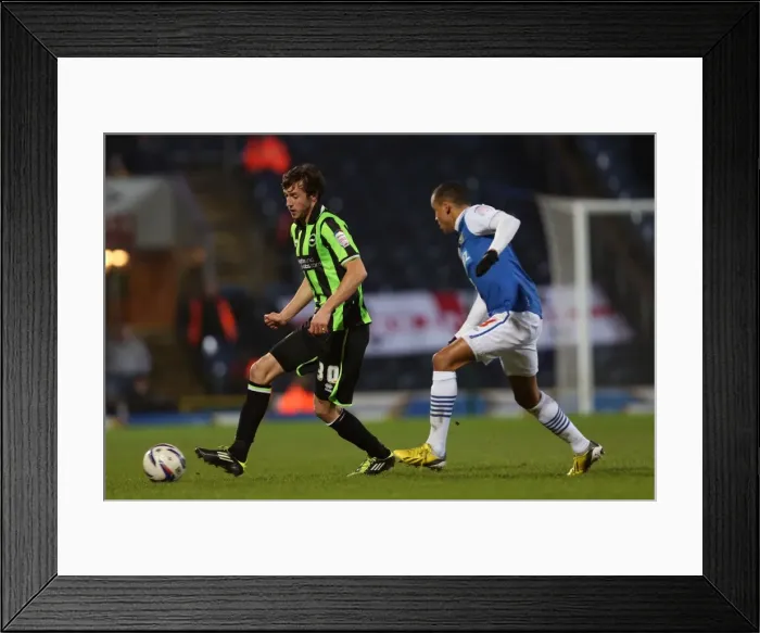 Framed Print : Brighton & Hove Albion vs. Blackburn Rovers: A Thrilling 2012-13 Season Away Game Framed Print : Brighton & Hove Albion vs. Blackburn Rovers: A Thrilling 2012-13 Season Away Game