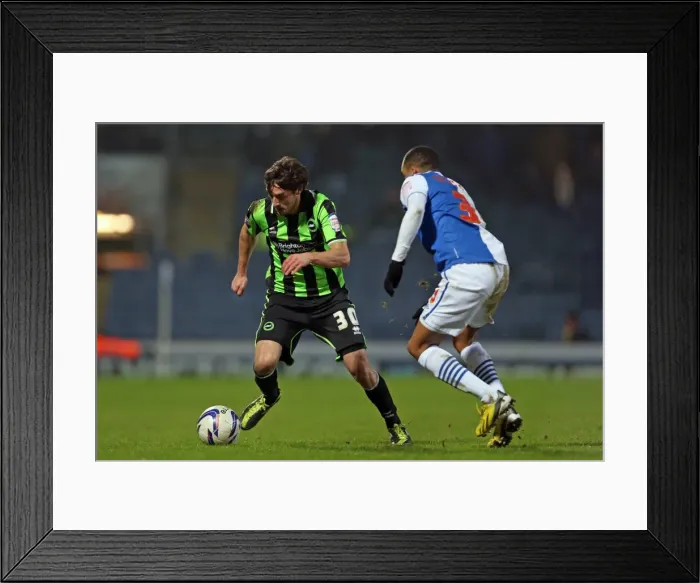 Framed Print : Flashback to the 2012-13 Season: Brighton & Hove Albion vs. Blackburn Rovers (Away) Framed Print : Flashback to the 2012-13 Season: Brighton & Hove Albion vs. Blackburn Rovers (Away)