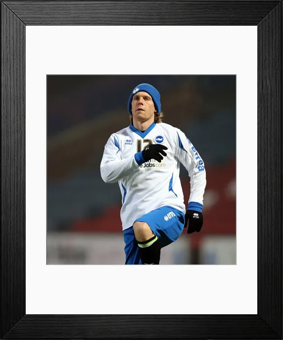 Framed Print : Brighton Derby County 130112 Framed Print : Brighton Derby County 130112
