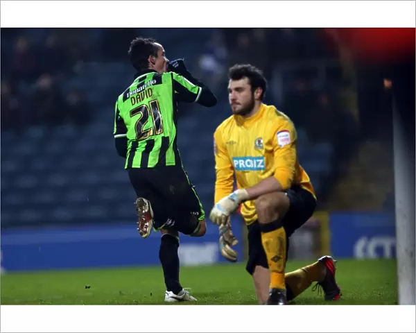 Last-Minute Drama: David Lopez Scores the Equalizer for Brighton & Hove Albion against Blackburn Rovers (January 22, 2013)