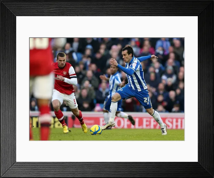 Framed Print : Brighton & Hove Albion vs Arsenal (2012-13): A Past Home Game Framed Print : Brighton & Hove Albion vs Arsenal (2012-13): A Past Home Game