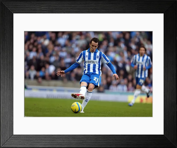 Framed Print : Brighton & Hove Albion vs Arsenal: 2012-13 Home Game Framed Print : Brighton & Hove Albion vs Arsenal: 2012-13 Home Game