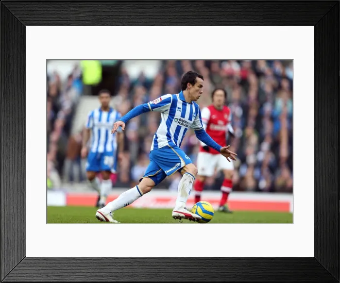 Framed Print : Brighton & Hove Albion vs Arsenal (2012-13): A Past Home Game - 26-01-2013 Framed Print : Brighton & Hove Albion vs Arsenal (2012-13): A Past Home Game - 26-01-2013