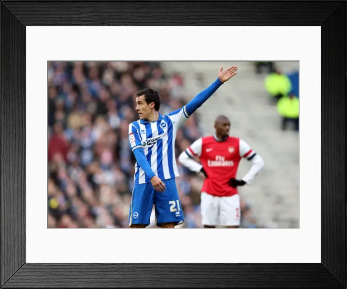 Framed Print : Brighton & Hove Albion vs Arsenal (2012-13): A Home Game Recap - January 26, 2013 Framed Print : Brighton & Hove Albion vs Arsenal (2012-13): A Home Game Recap - January 26, 2013