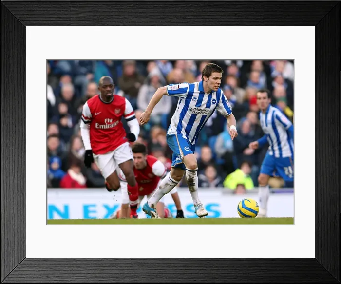 Framed Print : Brighton & Hove Albion vs. Arsenal (2012-13 Home Game) Framed Print : Brighton & Hove Albion vs. Arsenal (2012-13 Home Game)