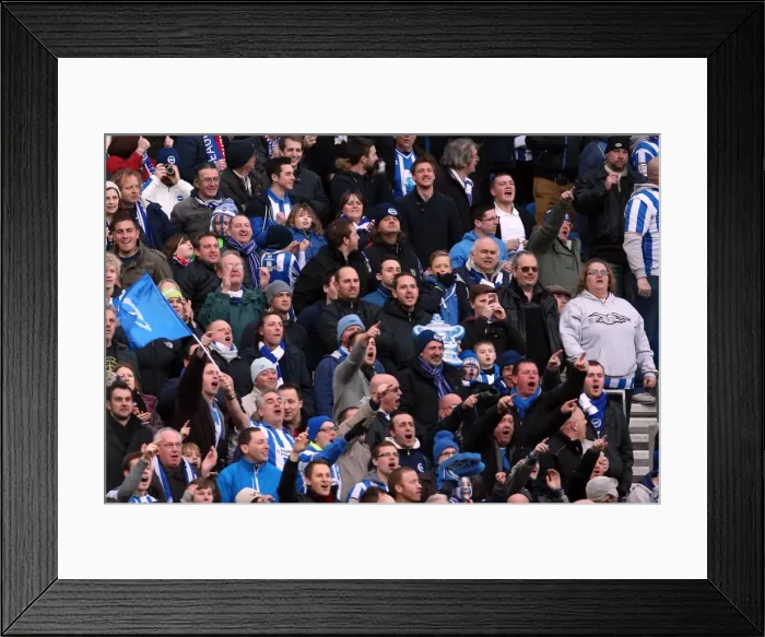 Framed Print : Brighton & Hove Albion vs. Arsenal (2012-13): A Past Season Clash - Home Game Framed Print : Brighton & Hove Albion vs. Arsenal (2012-13): A Past Season Clash - Home Game