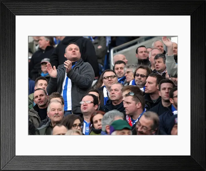 Framed Print : Brighton & Hove Albion vs. Arsenal (2012-13 Season: Home Game) Framed Print : Brighton & Hove Albion vs. Arsenal (2012-13 Season: Home Game)