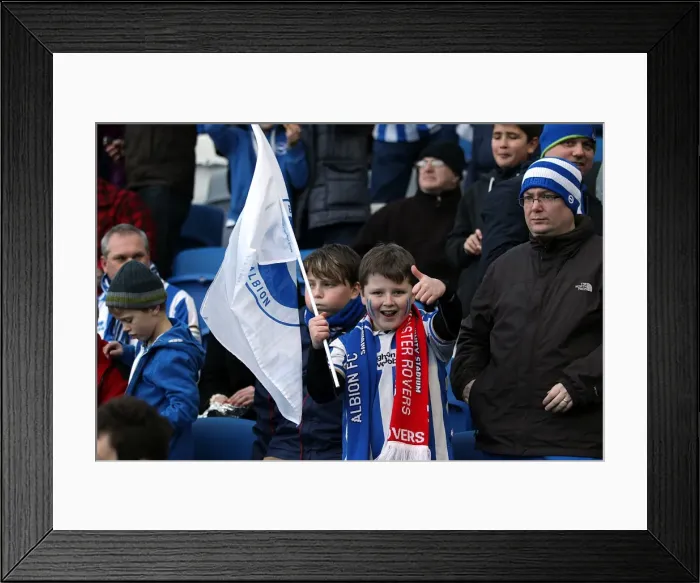 Framed Print : Brighton & Hove Albion FC: Electrifying Atmosphere at The Amex Stadium (2012-2013) Framed Print : Brighton & Hove Albion FC: Electrifying Atmosphere at The Amex Stadium (2012-2013)