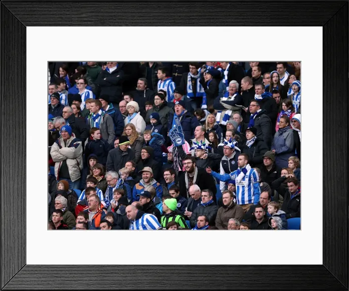 Framed Print : Brighton & Hove Albion vs Arsenal (2012-13 Season: Home Game) Framed Print : Brighton & Hove Albion vs Arsenal (2012-13 Season: Home Game)