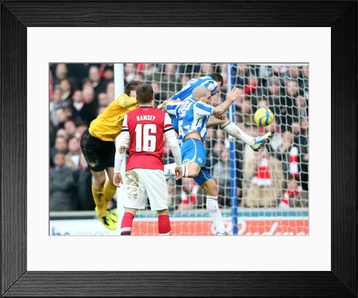 Framed Print : Barnes Strikes Back: 1-1 Draw Against Arsenal in FA Cup (January 26, 2013) Framed Print : Barnes Strikes Back: 1-1 Draw Against Arsenal in FA Cup (January 26, 2013)