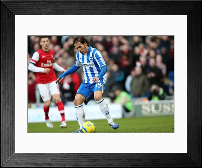 Framed Print : Brighton & Hove Albion vs Arsenal (2012-13): A Home Game Review - January 26, 2013 Framed Print : Brighton & Hove Albion vs Arsenal (2012-13): A Home Game Review - January 26, 2013