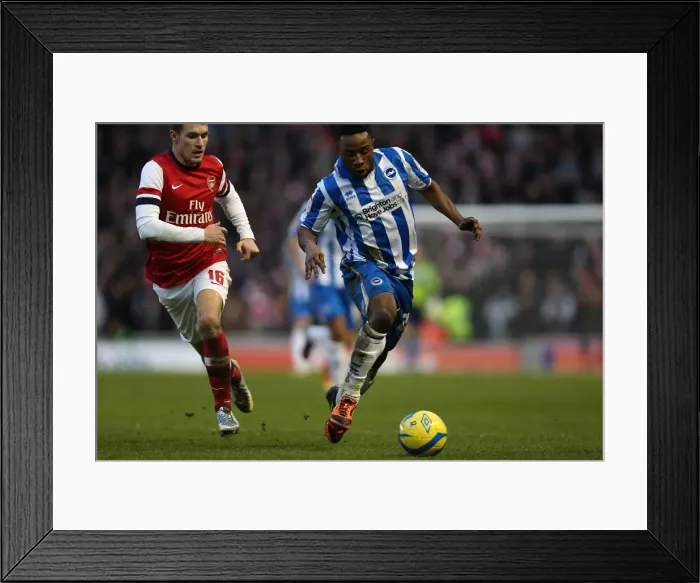 Framed Print : Brighton & Hove Albion vs. Arsenal (2012-13 Home Game) Framed Print : Brighton & Hove Albion vs. Arsenal (2012-13 Home Game)