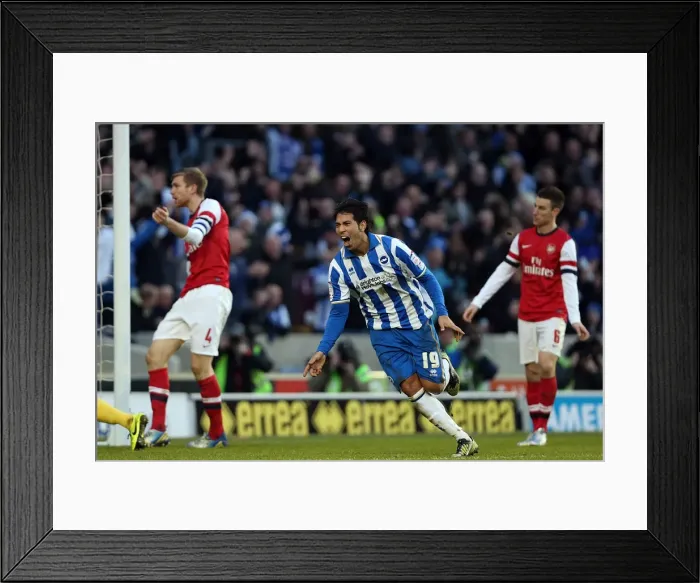 Framed Print : Brighton & Hove Albion vs Arsenal (2012-13): A Home Game Recap - January 26, 2013 Framed Print : Brighton & Hove Albion vs Arsenal (2012-13): A Home Game Recap - January 26, 2013