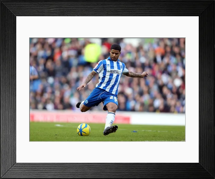 Framed Print : Brighton & Hove Albion vs Arsenal: A Home Battle (2012-13 Season - Arsenal's Visit)