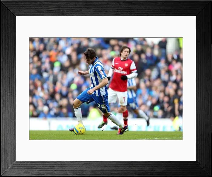 Framed Print : Reliving the Thrill: Brighton & Hove Albion vs Arsenal (2012-13 Home Game) Framed Print : Reliving the Thrill: Brighton & Hove Albion vs Arsenal (2012-13 Home Game)