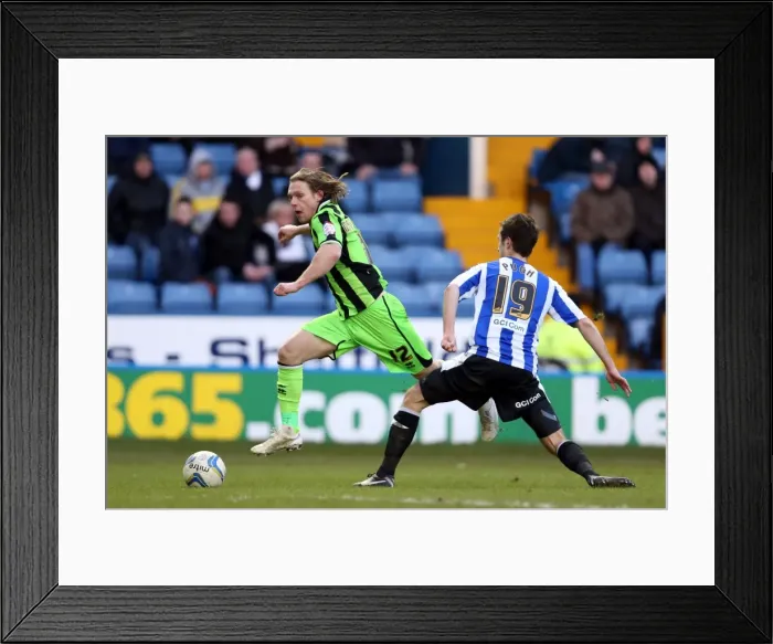 Framed Print : Craig Mackail-Smith in Action: Sheffield Wednesday vs. Brighton & Hove Albion, Npower Championship, February 2013 Framed Print : Craig Mackail-Smith in Action: Sheffield Wednesday vs. Brighton & Hove Albion, Npower Championship, February 2013