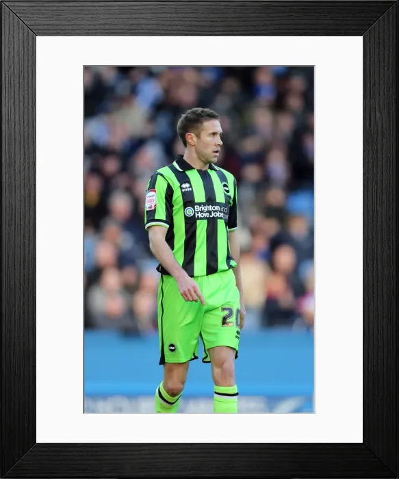 Framed Print : Matthew Upson in Action: Sheffield Wednesday vs. Brighton & Hove Albion, Npower Championship, February 2, 2013 Framed Print : Matthew Upson in Action: Sheffield Wednesday vs. Brighton & Hove Albion, Npower Championship, February 2, 2013