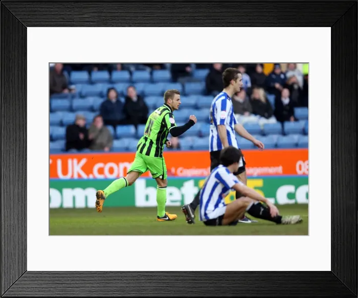 Framed Print : Brighton & Hove Albion vs Sheffield Wednesday (Away): 02-02-2013 - Season 2012-13 Framed Print : Brighton & Hove Albion vs Sheffield Wednesday (Away): 02-02-2013 - Season 2012-13