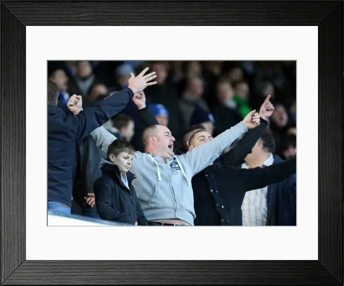 Framed Print : Brighton & Hove Albion vs. Sheffield Wednesday (Away) - 02-02-2013: Season 2012-13 Framed Print : Brighton & Hove Albion vs. Sheffield Wednesday (Away) - 02-02-2013: Season 2012-13
