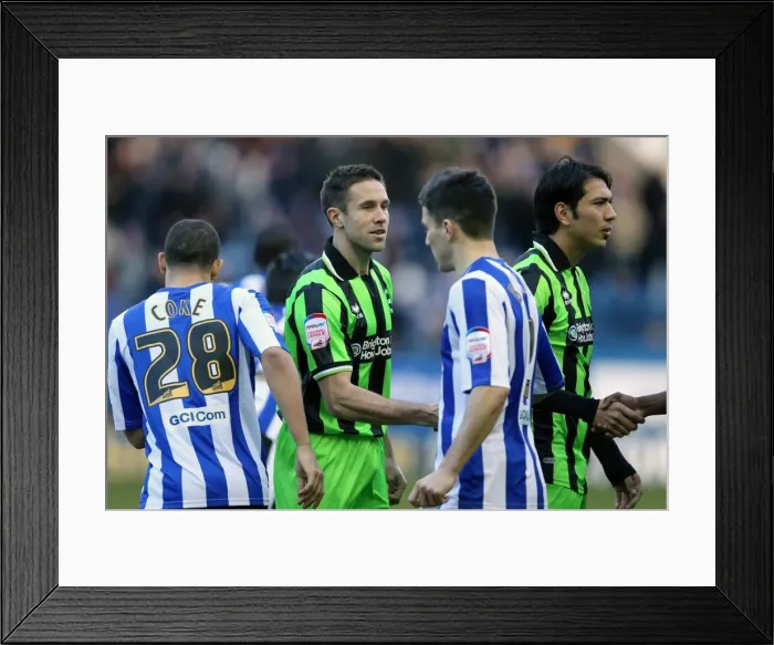Framed Print : Brighton & Hove Albion vs. Sheffield Wednesday (Away) - 2013: A Season 12-13 Away Game Framed Print : Brighton & Hove Albion vs. Sheffield Wednesday (Away) - 2013: A Season 12-13 Away Game