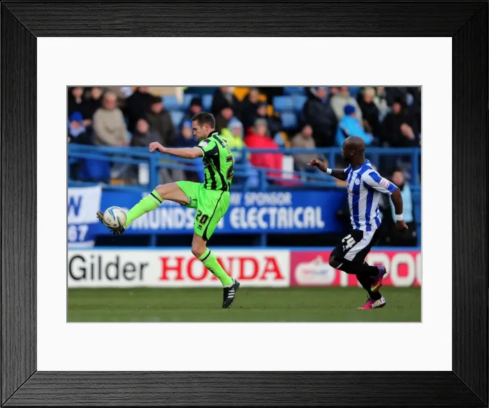 Framed Print : Brighton & Hove Albion at Sheffield Wednesday (Away Game - 02-02-2013, 2012-13 Season) Framed Print : Brighton & Hove Albion at Sheffield Wednesday (Away Game - 02-02-2013, 2012-13 Season)