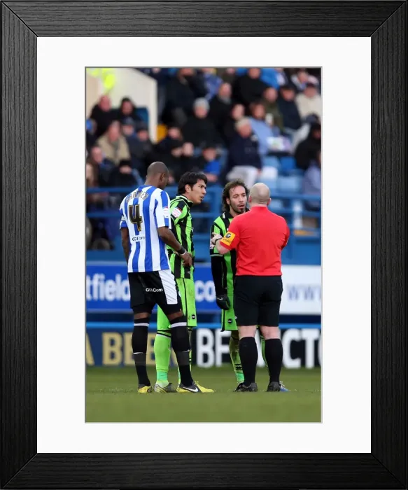 Framed Print : Brighton & Hove Albion vs Sheffield Wednesday (Away): 02-02-2013 - 2012-13 Season Framed Print : Brighton & Hove Albion vs Sheffield Wednesday (Away): 02-02-2013 - 2012-13 Season