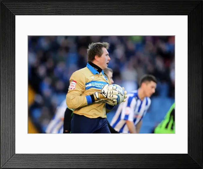 Framed Print : Brighton & Hove Albion at Sheffield Wednesday: 2012-13 Away Game Framed Print : Brighton & Hove Albion at Sheffield Wednesday: 2012-13 Away Game