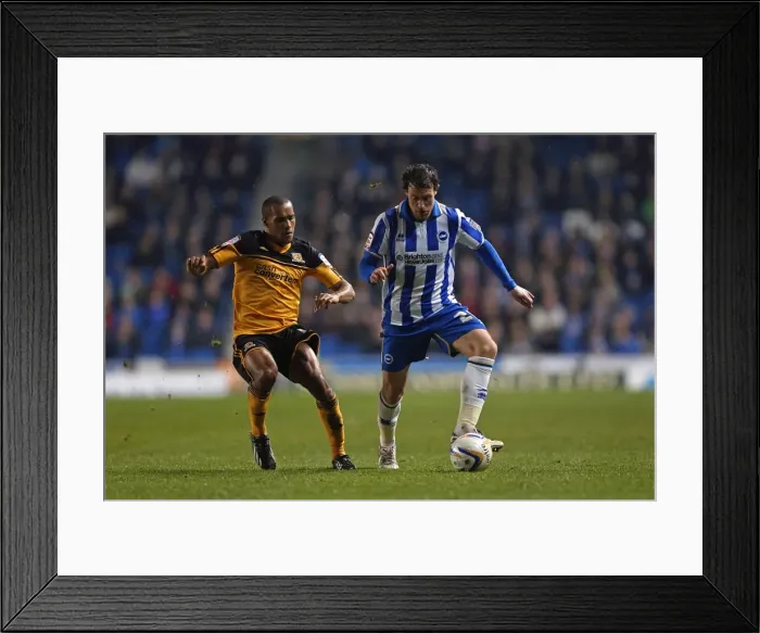 Framed Print : Wayne Bridge in Action: Brighton & Hove Albion vs Hull City, Npower Championship, Amex Stadium (February 9, 2013) Framed Print : Wayne Bridge in Action: Brighton & Hove Albion vs Hull City, Npower Championship, Amex Stadium (February 9, 2013)