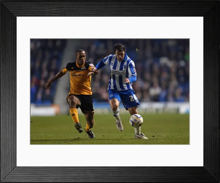 Framed Print : Wayne Bridge: In Action Against Hull City, February 9, 2013 (Npower Championship)