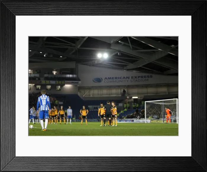 Framed Print : Brighton & Hove Albion vs Hull City: 2012-13 Home Game Framed Print : Brighton & Hove Albion vs Hull City: 2012-13 Home Game