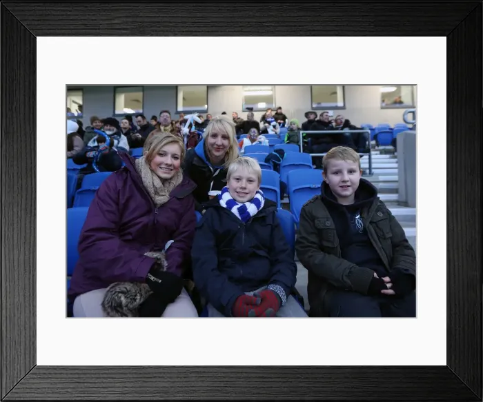 Framed Print : Brighton & Hove Albion vs Hull City: 2012-13 Home Game Framed Print : Brighton & Hove Albion vs Hull City: 2012-13 Home Game