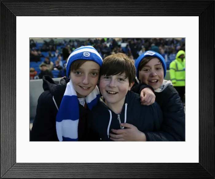 Framed Print : Brighton & Hove Albion FC: Electric Atmosphere - The Amex Stadium Crowd Shots (2012-2013) Framed Print : Brighton & Hove Albion FC: Electric Atmosphere - The Amex Stadium Crowd Shots (2012-2013)