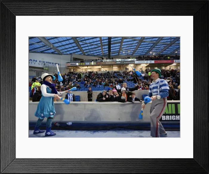 Framed Print : Brighton & Hove Albion vs. Hull City: 2012-13 Home Game Framed Print : Brighton & Hove Albion vs. Hull City: 2012-13 Home Game