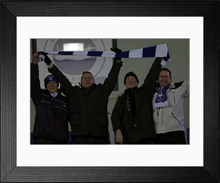 Framed Print : Brighton & Hove Albion vs. Hull City (09-02-2013) - A Glance at Our 2012-13 Home Season Framed Print : Brighton & Hove Albion vs. Hull City (09-02-2013) - A Glance at Our 2012-13 Home Season