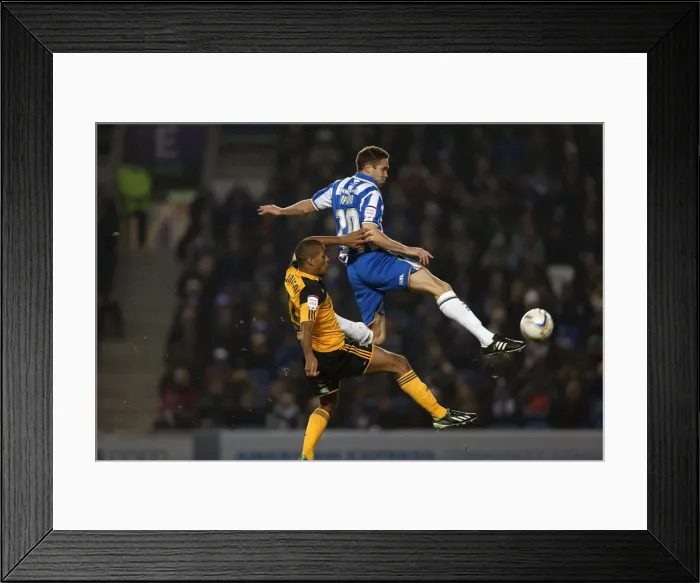 Framed Print : Brighton & Hove Albion vs. Hull City: 2012-13 Home Game Framed Print : Brighton & Hove Albion vs. Hull City: 2012-13 Home Game