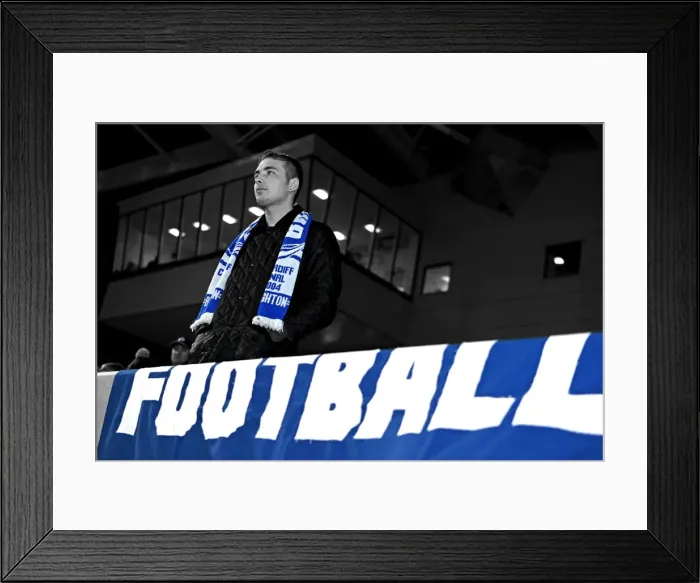 Framed Print : Brighton & Hove Albion vs. Blackburn Rovers: A Historic 2012-13 Home Match