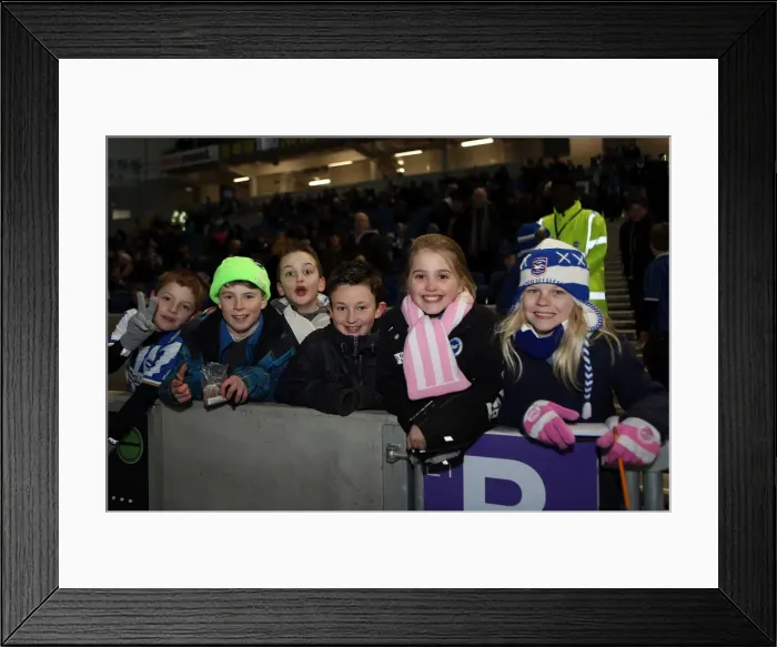 Framed Print : A Historic 12-2-2013: Brighton & Hove Albion vs. Blackburn Rovers - 2012-13 Season Home Game Framed Print : A Historic 12-2-2013: Brighton & Hove Albion vs. Blackburn Rovers - 2012-13 Season Home Game