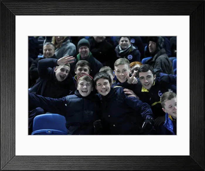 Framed Print : Brighton & Hove Albion vs. Blackburn Rovers: A Historic 2012-13 Home Match Framed Print : Brighton & Hove Albion vs. Blackburn Rovers: A Historic 2012-13 Home Match