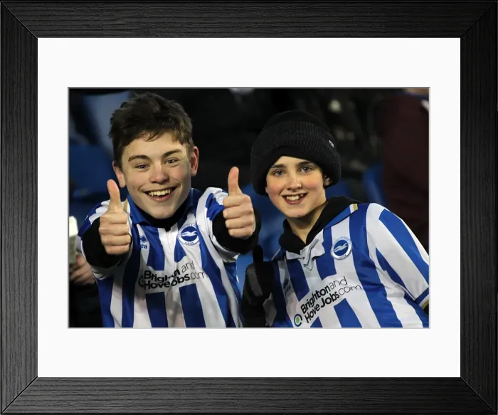 Framed Print : Brighton & Hove Albion vs. Blackburn Rovers: A Historic 12-2-2013 Home Game - 2012-13 Season Framed Print : Brighton & Hove Albion vs. Blackburn Rovers: A Historic 12-2-2013 Home Game - 2012-13 Season